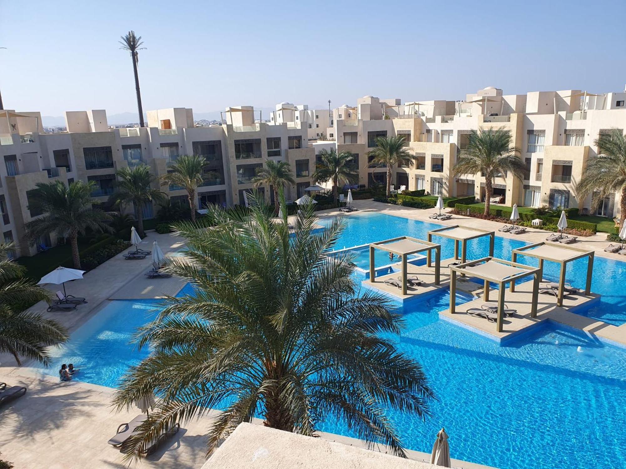 Mangroovy 2Br With Roof Apartment Hurghada Bagian luar foto