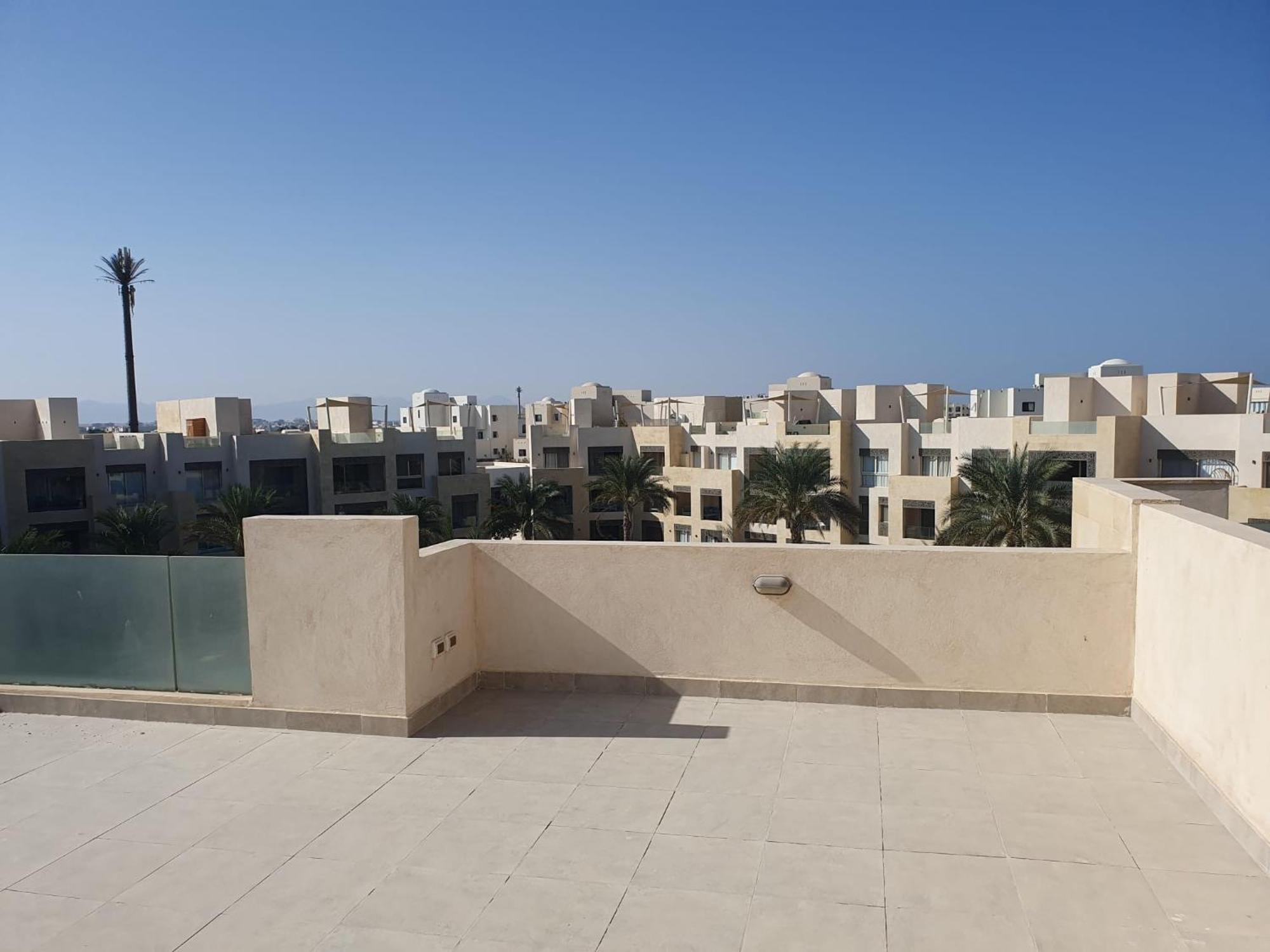 Mangroovy 2Br With Roof Apartment Hurghada Bagian luar foto