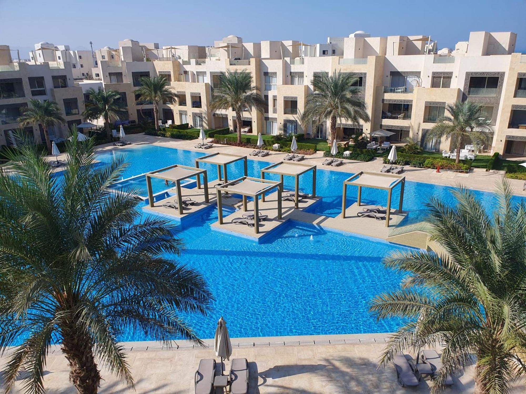 Mangroovy 2Br With Roof Apartment Hurghada Bagian luar foto